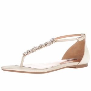 Badgley Mischka Holbrook Sandal Ivory 7.5